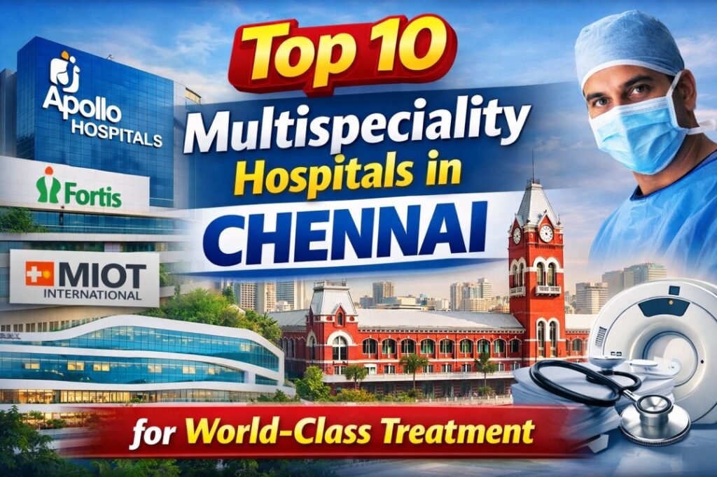 Top 10 Multispeciality Hospitals in Chennai for World-Class Treatment